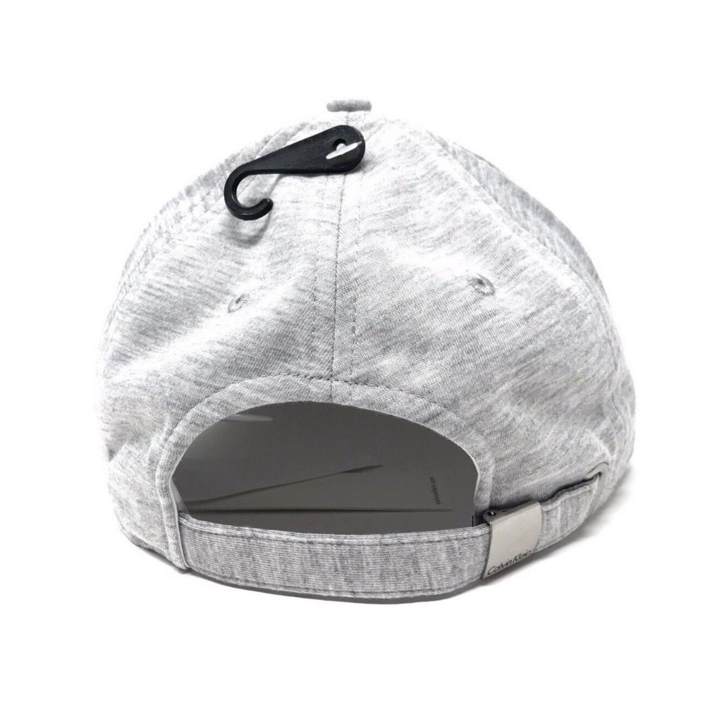 Calvin Klein Unisex Logo Cap Heathered Gray - Picture 2 of 2